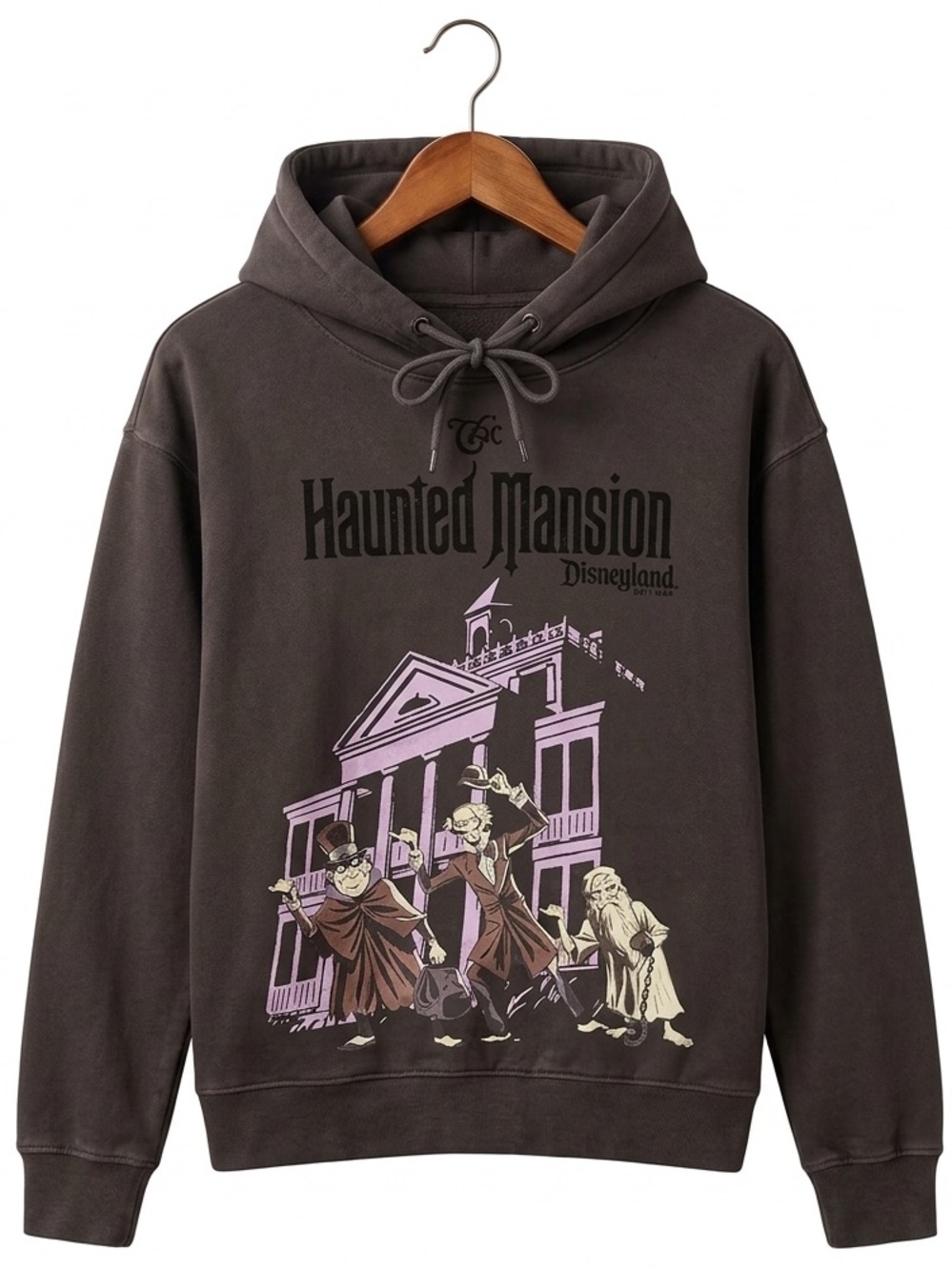 Disney Parks Haunted Mansion Disneyland Hoodie Sweatshirt Hitchhiking Ghosts XS